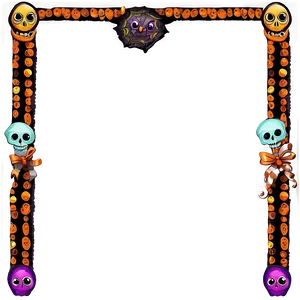 Halloween Border For Scrapbooking Png 8 PNG image