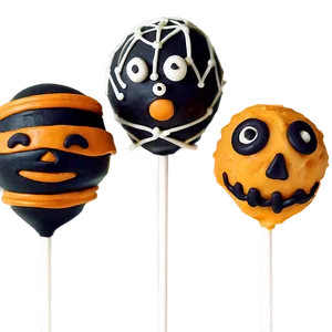 Halloween Cake Pops Png 06272024 PNG image