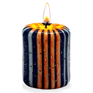 Halloween Candle PNG 05232024