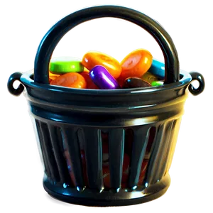 Halloween Candy Bucket Png 04292024 PNG image