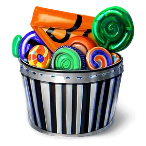 Halloween Candy Bucket Png 28 PNG image