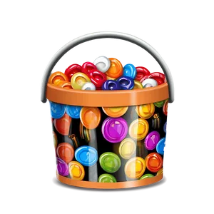 Halloween Candy Bucket Png App PNG image