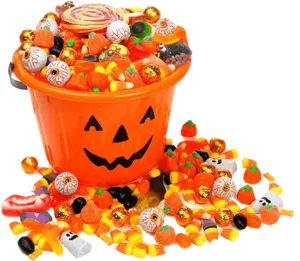 Halloween Candy Overflow Bucket