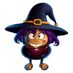 Halloween Cartoon Witch’s Brew Png 60 PNG image