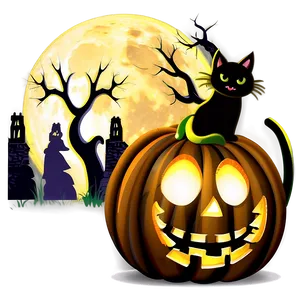 Halloween Cat Clipart Png 87 PNG image