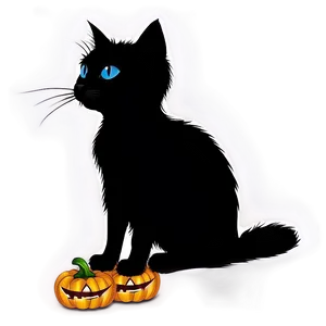 Halloween Cat Silhouette Png 74 PNG image