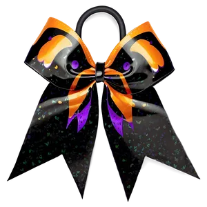 Halloween Cheer Bow PNG Dps