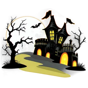 Halloween Clipart Black And White PNG 89