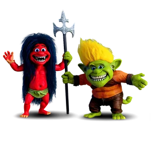 Halloween Costume Troll PNG 05232024 PNG