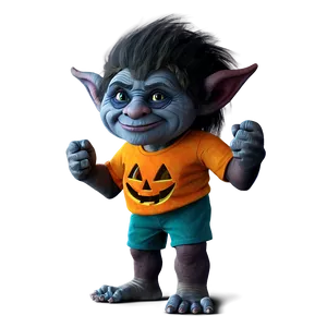 Halloween Costume Troll PNG Buu62
