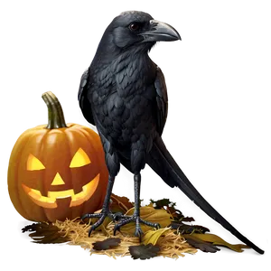 Halloween Crow Png 9 PNG image