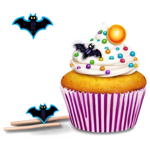 Halloween Cupcake PNG 47