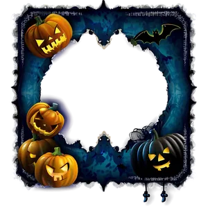 Halloween Frame Png 04292024 PNG image