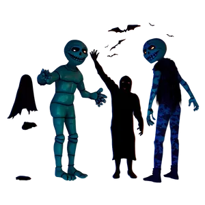 Halloween Ghoulish Gathering PNG 06292024 PNG