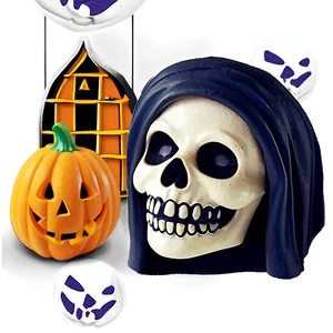 Halloween Ghoulish Gathering PNG 06292024