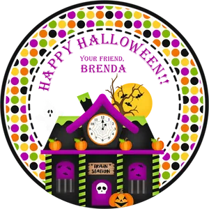 Halloween Greeting From Brenda