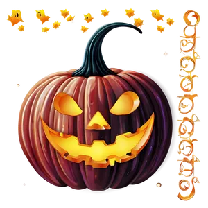 Halloween Jack O Lantern Design PNG 80