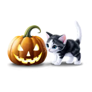 Halloween Kitten PNG Mxp PNG