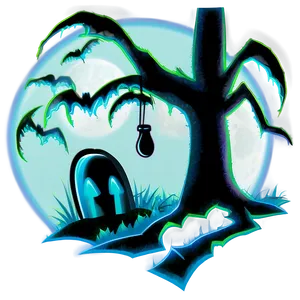 Halloween Night Terror PNG 68