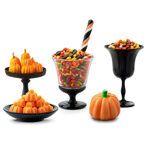 Halloween Party Candy Buffet Png 06262024 PNG image