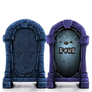 Halloween Party Diy Tombstones PNG Ros