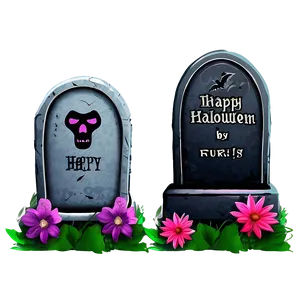 Halloween Party Diy Tombstones PNG Vgn