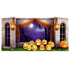 Halloween Party Fortune Telling Corner PNG 06262024 PNG