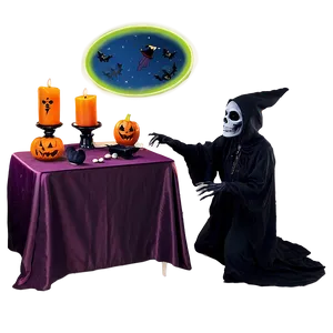 Halloween Party Fortune Telling Corner Png 70 PNG image