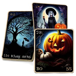 Halloween Party Tarot Card Reading Png 12 PNG image