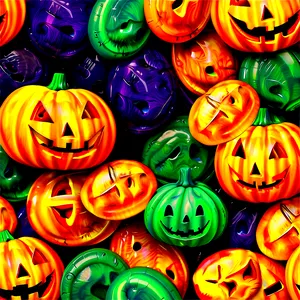 Halloween Party Trick Or Treat Bags PNG Rbm26 PNG