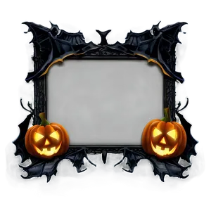 Halloween Photo Border PNG Fck15 PNG
