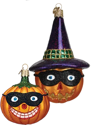 Halloween Pumpkin Lantern Ornaments
