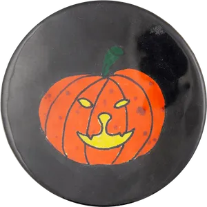Halloween Pumpkin Lantern Plate