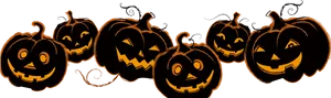 Halloween Pumpkin Parade PNG image