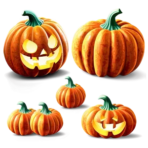Halloween Pumpkin Patch PNG Lpx