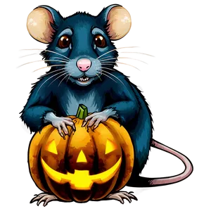 Halloween Rat Png Bjm PNG image