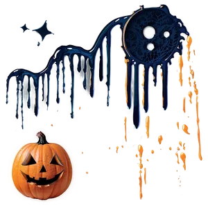 Halloween Splatter Spooky Png Rbh71 PNG image