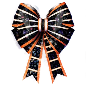 Halloween Spooky Gift Bow PNG Axd53 PNG