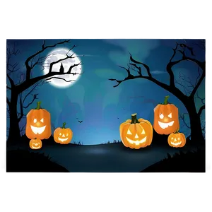 Halloween Spooky Scene Png Ijh11 PNG image