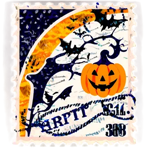 Halloween Stamp Png 35 PNG image