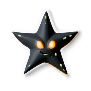Halloween Star Pattern PNG 06132024 PNG