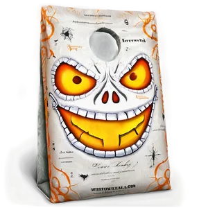 Halloween Theme Cornhole Bag Png 74 PNG image