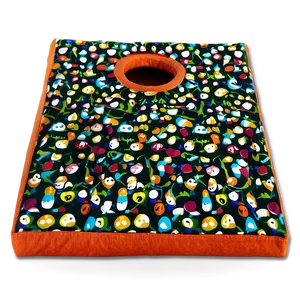 Halloween Theme Cornhole Bag Png Pkd PNG image