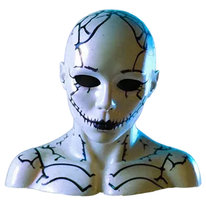 Halloween Themed Mannequin Head PNG 06282024 PNG