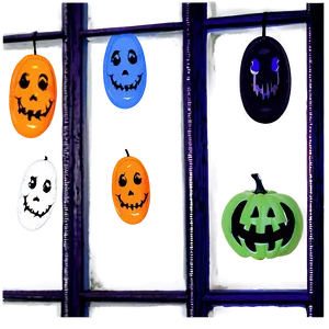 Halloween Themed Window PNG Ahl PNG