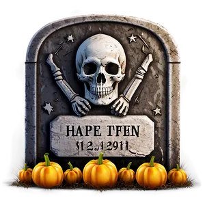 Halloween Tombstone Png 9 PNG image