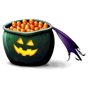 Halloween Trick Or Treat Bag Png 06112024 PNG image