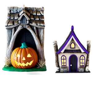 Halloween Village Sets PNG 06212024 PNG