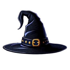 Halloween Witch Hat PNG Bcp24