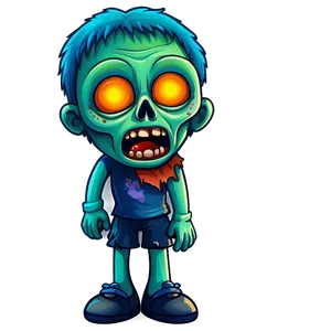 Halloween Zombie Clipart Png 06272024 PNG image